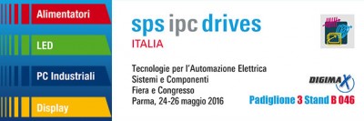 Ti aspettiamo a SPS Italia 2016 con uno stand tutto nuovo!