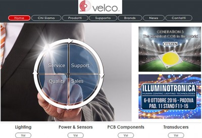 Visita subito il nuovo sito Velco