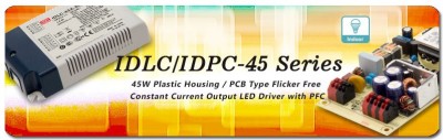 Scopri i nuovi Driver LED IDLC-45(A) e IDPC-45(A)