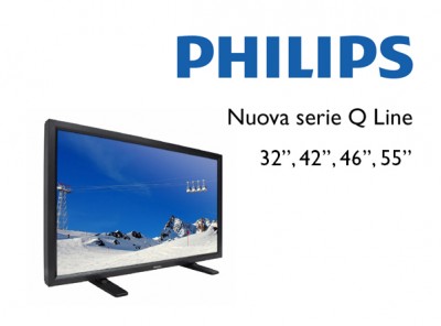 Economica e affidabile: la nuova linea Q-Line di Philips Signage