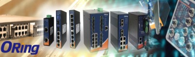 Switch Ethernet e Router Oring per il settore industriale