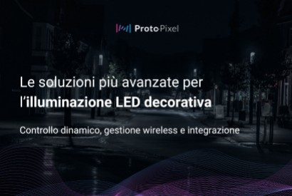Sistemi di illuminazione LED: il controllo dinamico con ProtoPixel